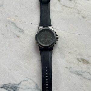 MICHAEL Michael Kors Black with charcoal face - Men's Watch